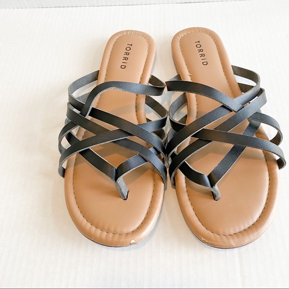 torrid black sandals